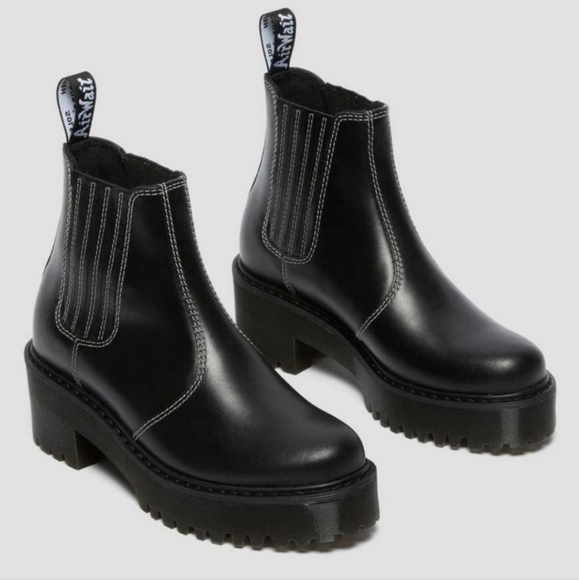 Dr. Martens Shoes - Dr. Martens Rometty CS Atlas Chelsea Bootie Contrast Stitch